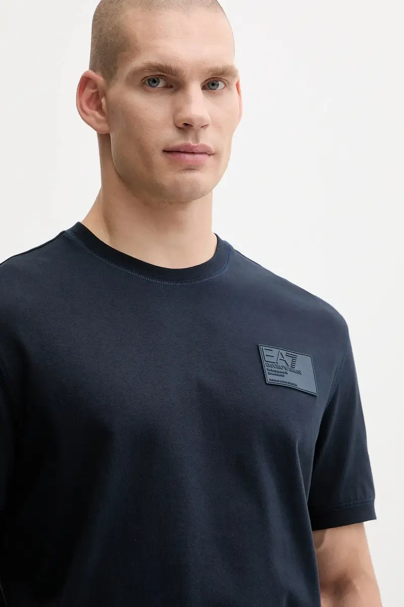 Ea7 Emporio Armani T-shirt Uomo Blu 3593502 miniatura 4
