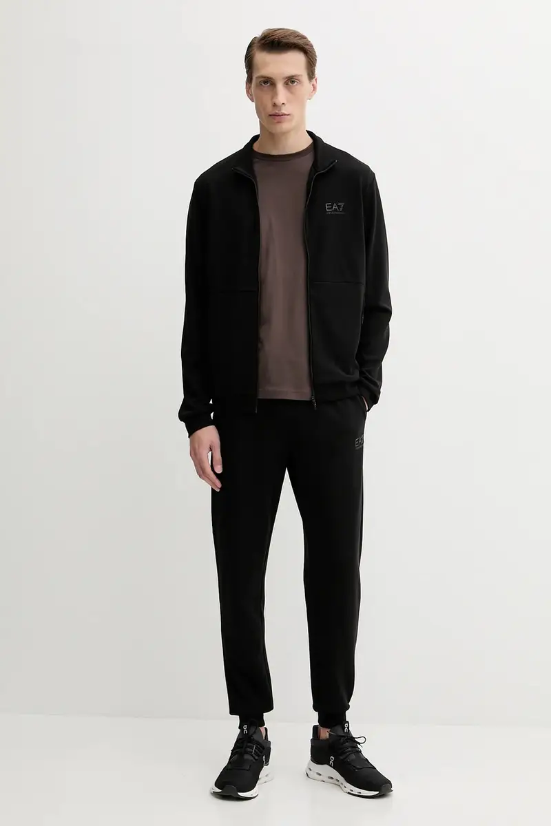 Ea7 Emporio Armani T-shirt Uomo Grigio 3618292 miniatura 2