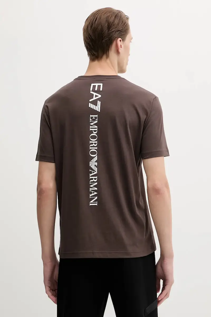 Ea7 Emporio Armani T-shirt Uomo Grigio 3618292 miniatura 3