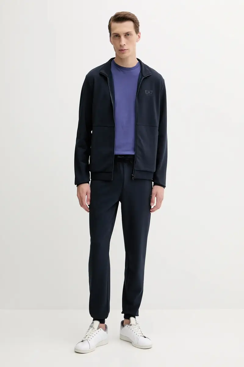 Ea7 Emporio Armani T-shirt Uomo Grigio 3671367 miniatura 2