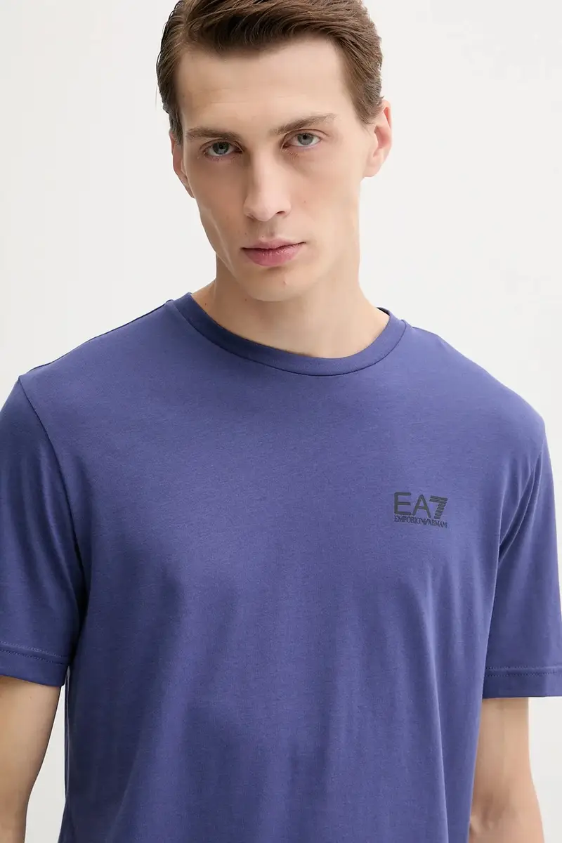 Ea7 Emporio Armani T-shirt Uomo Grigio 3671367 miniatura 4