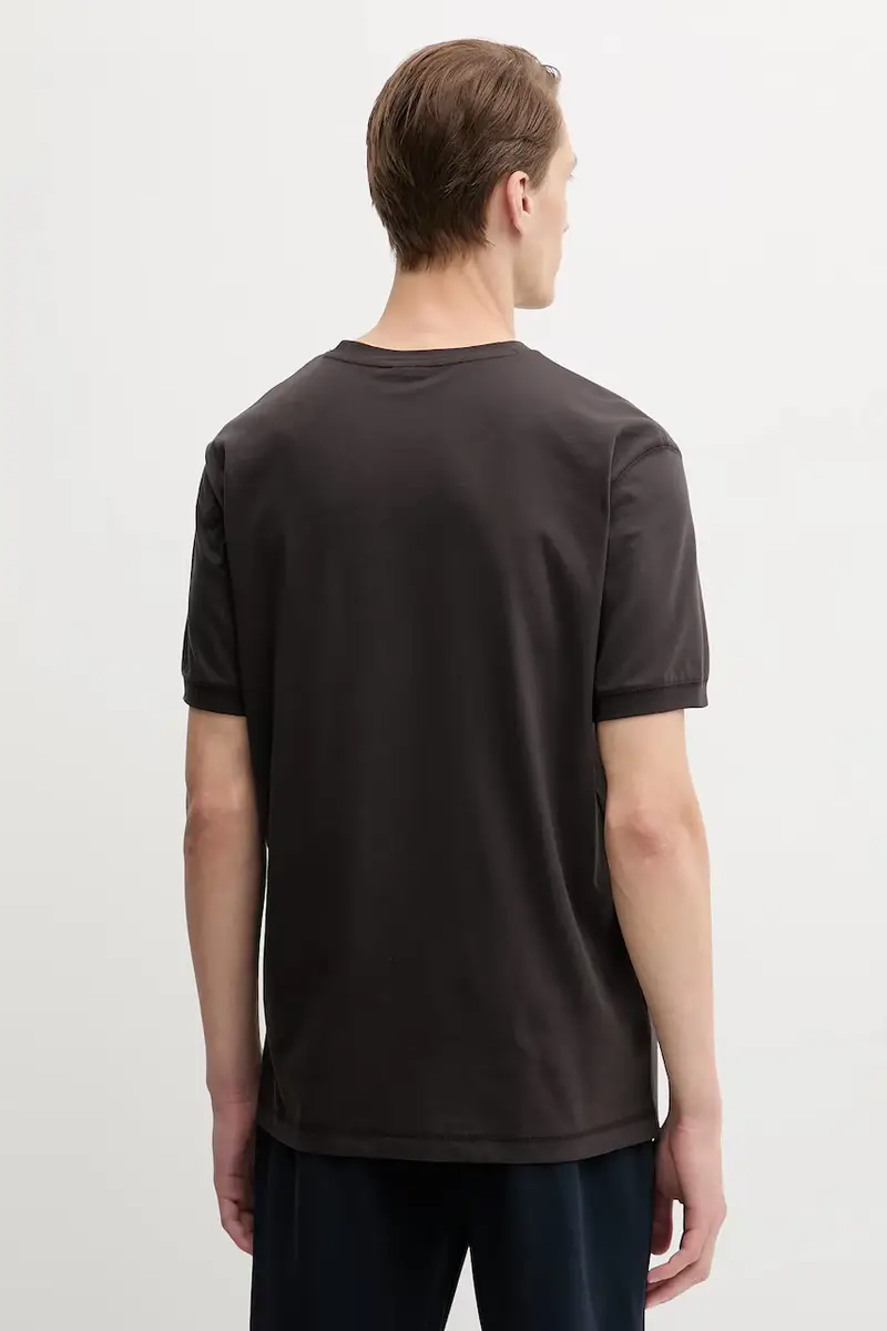 Ea7 Emporio Armani T-shirt Uomo Marrone 3618827 miniatura 3