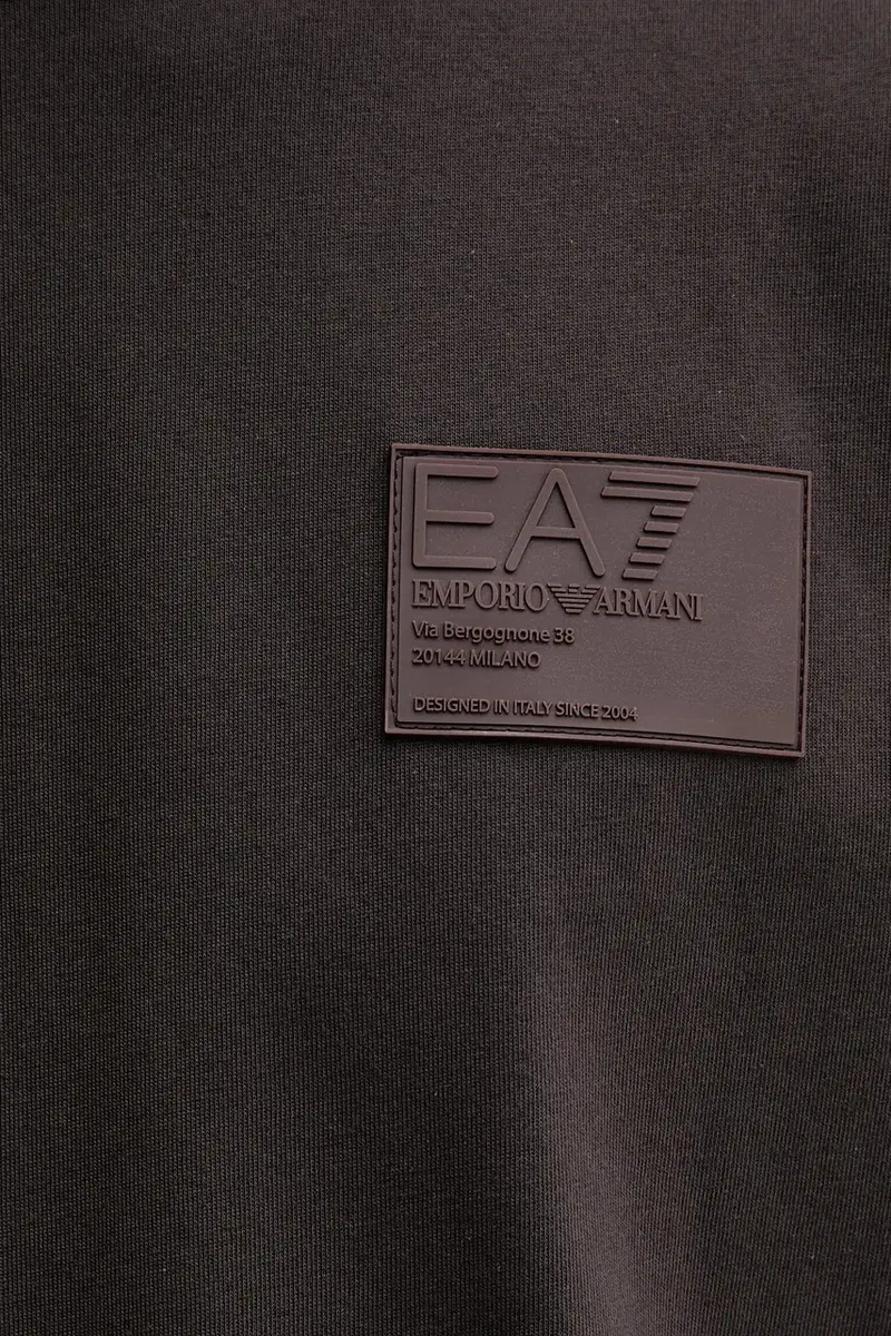Ea7 Emporio Armani T-shirt Uomo Marrone 3618827 miniatura 5