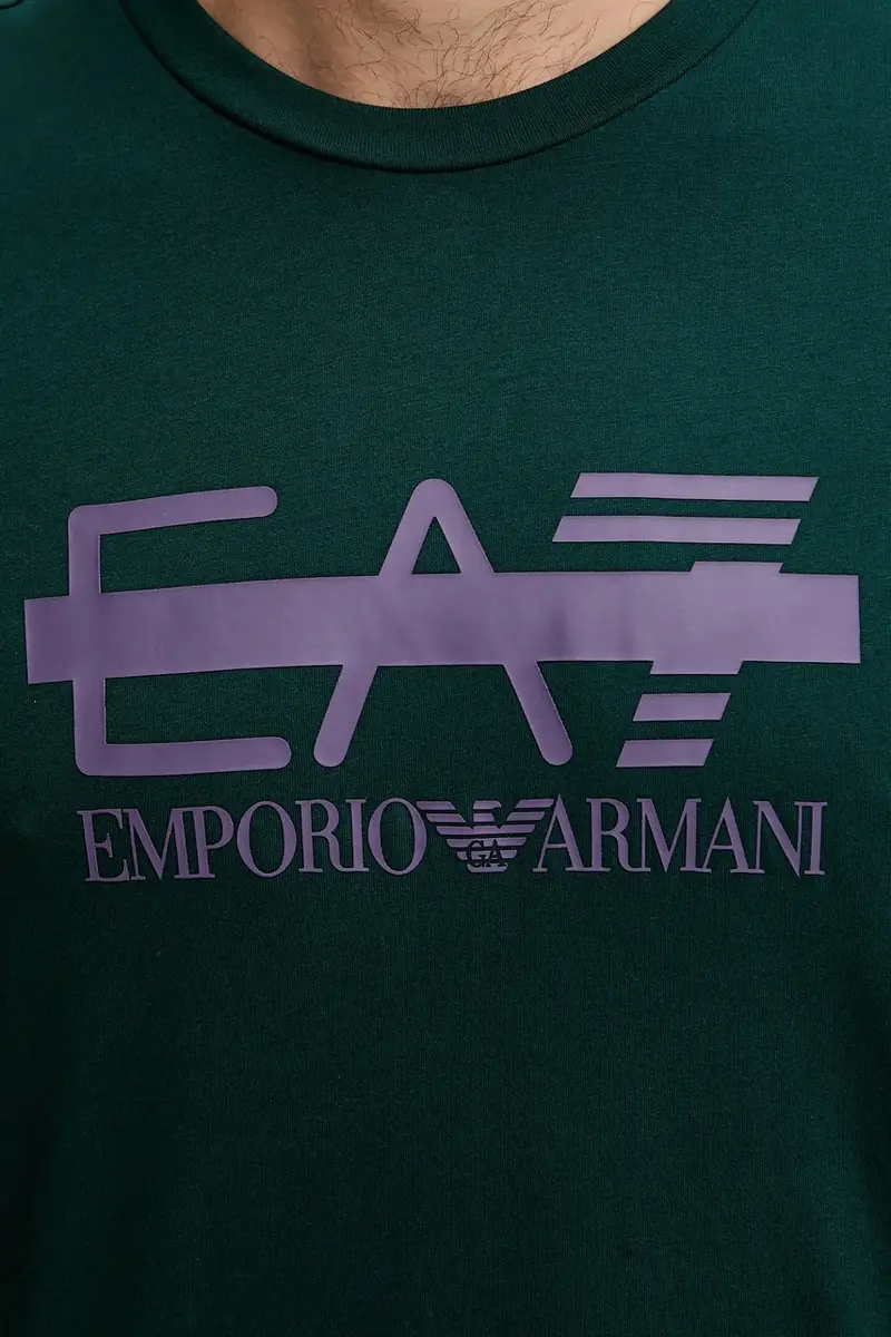 Ea7 Emporio Armani T-shirt Uomo Turchese 3667739 miniatura 5