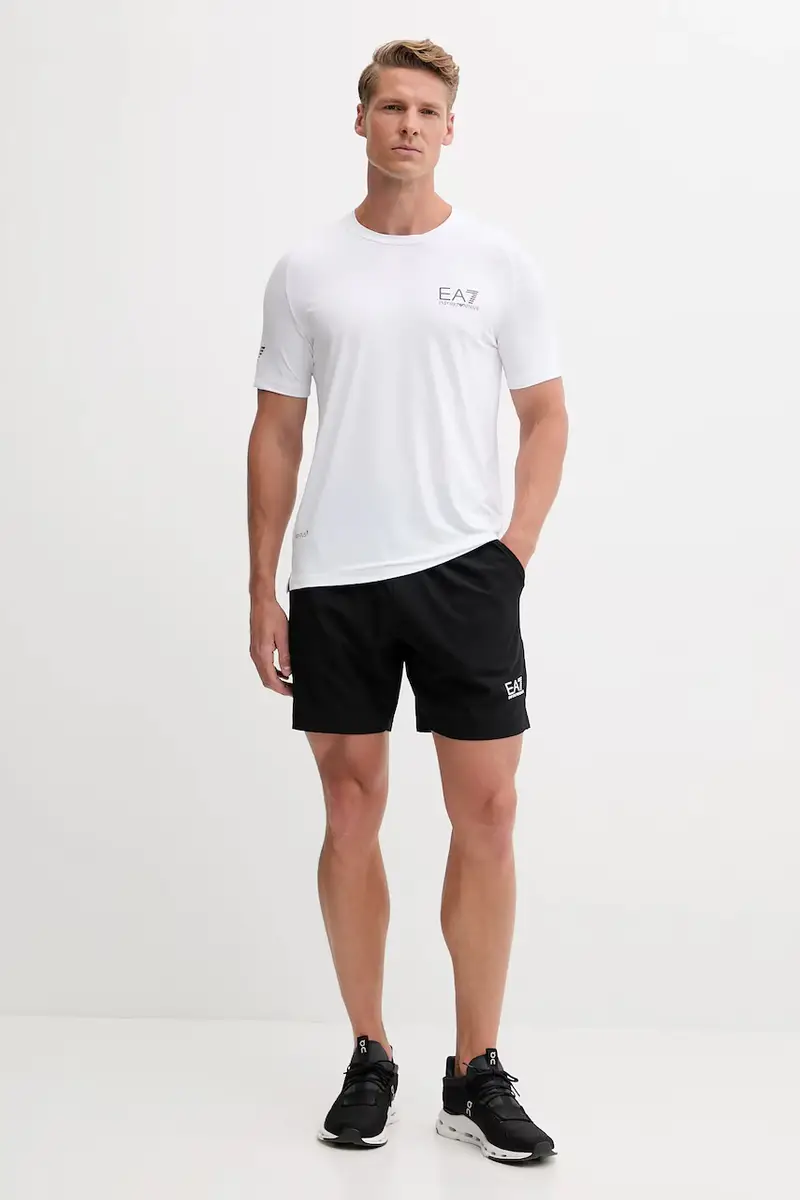 Ea7 Emporio Armani T-shirt Uomo Bianco 3576368 miniatura 2