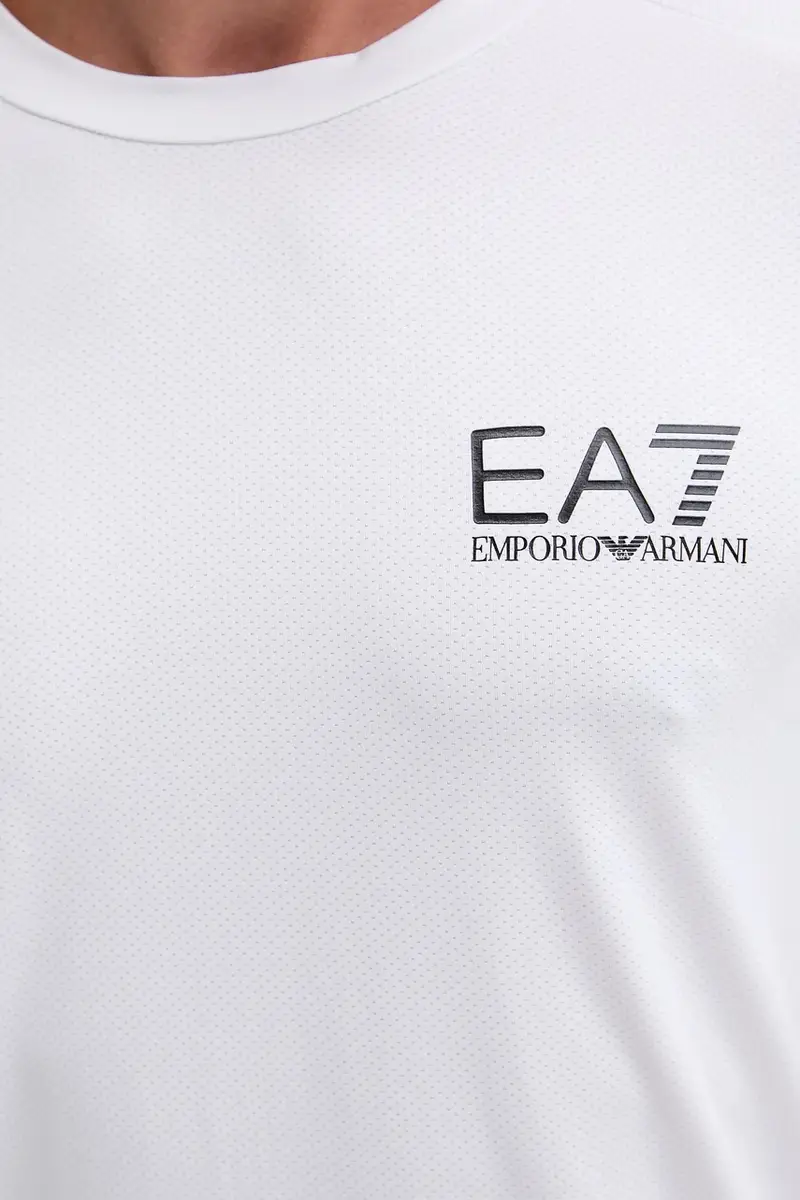 Ea7 Emporio Armani T-shirt Uomo Bianco 3576368 miniatura 5