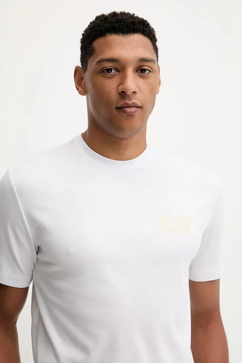 Ea7 Emporio Armani T-shirt Uomo Bianco 3577513 miniatura 4