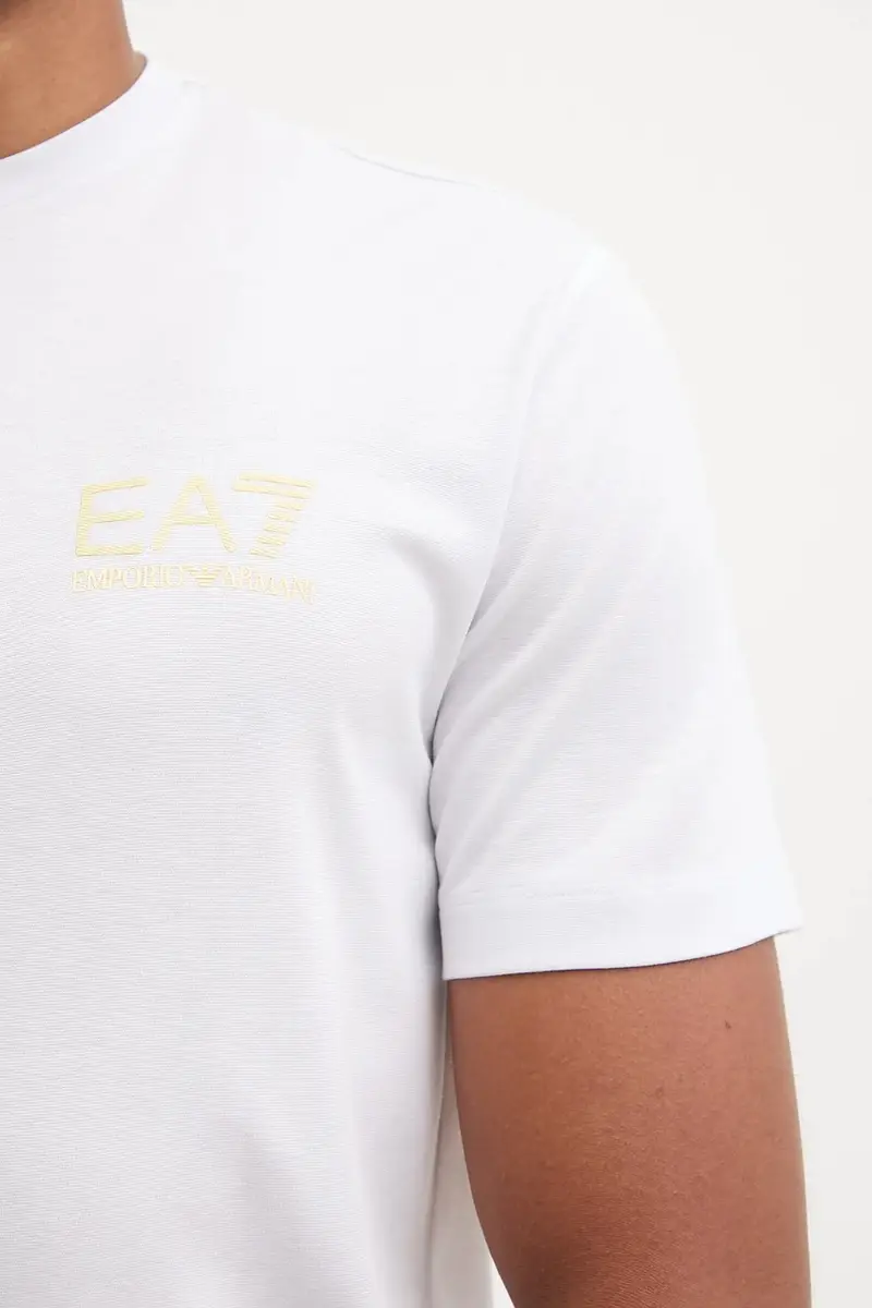 Ea7 Emporio Armani T-shirt Uomo Bianco 3577513 miniatura 5