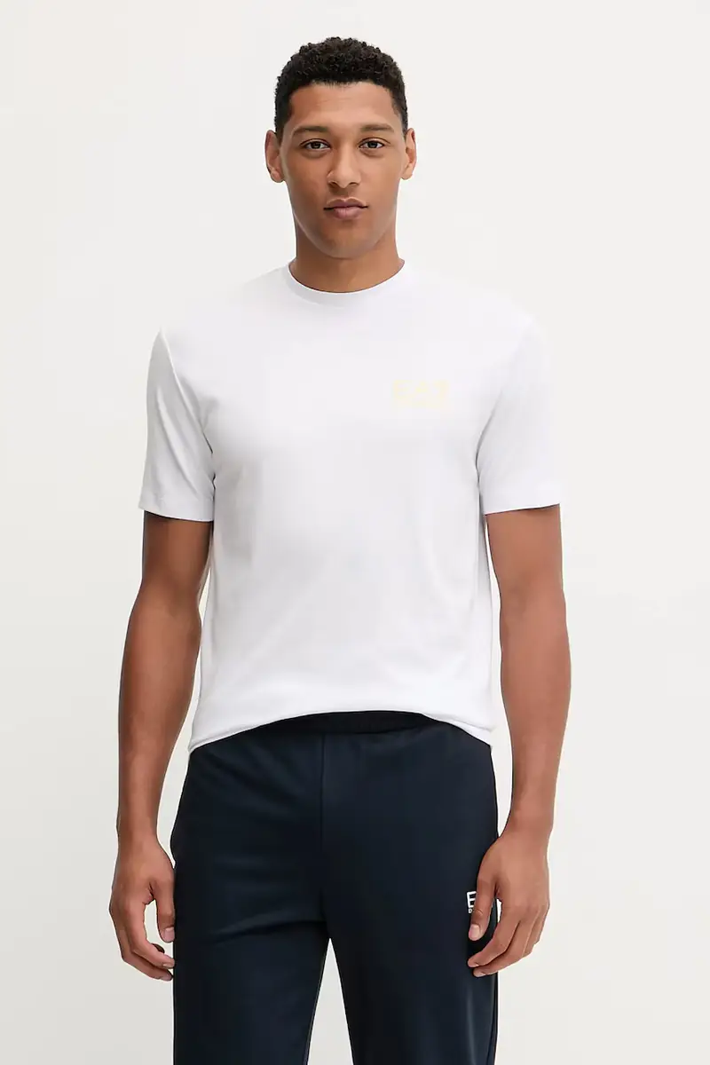 Ea7 Emporio Armani T-shirt Uomo Bianco 3577513
