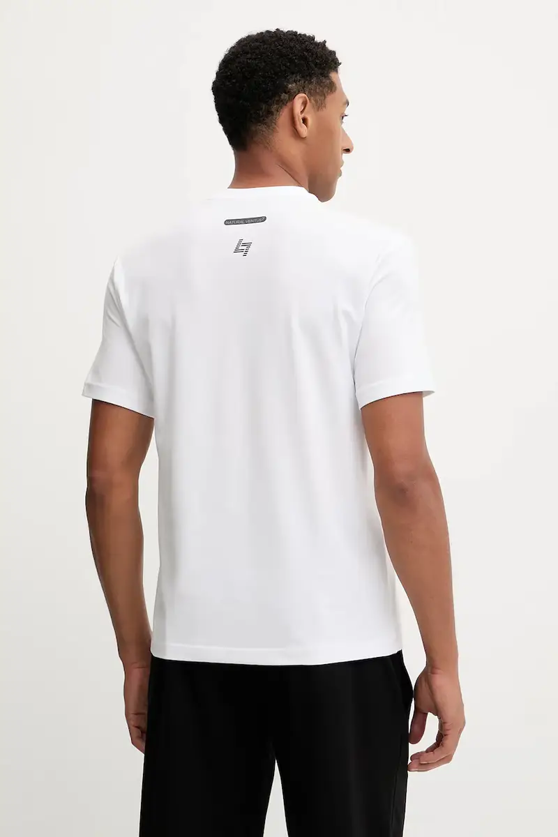 Ea7 Emporio Armani T-shirt Uomo Bianco 3577521 miniatura 3