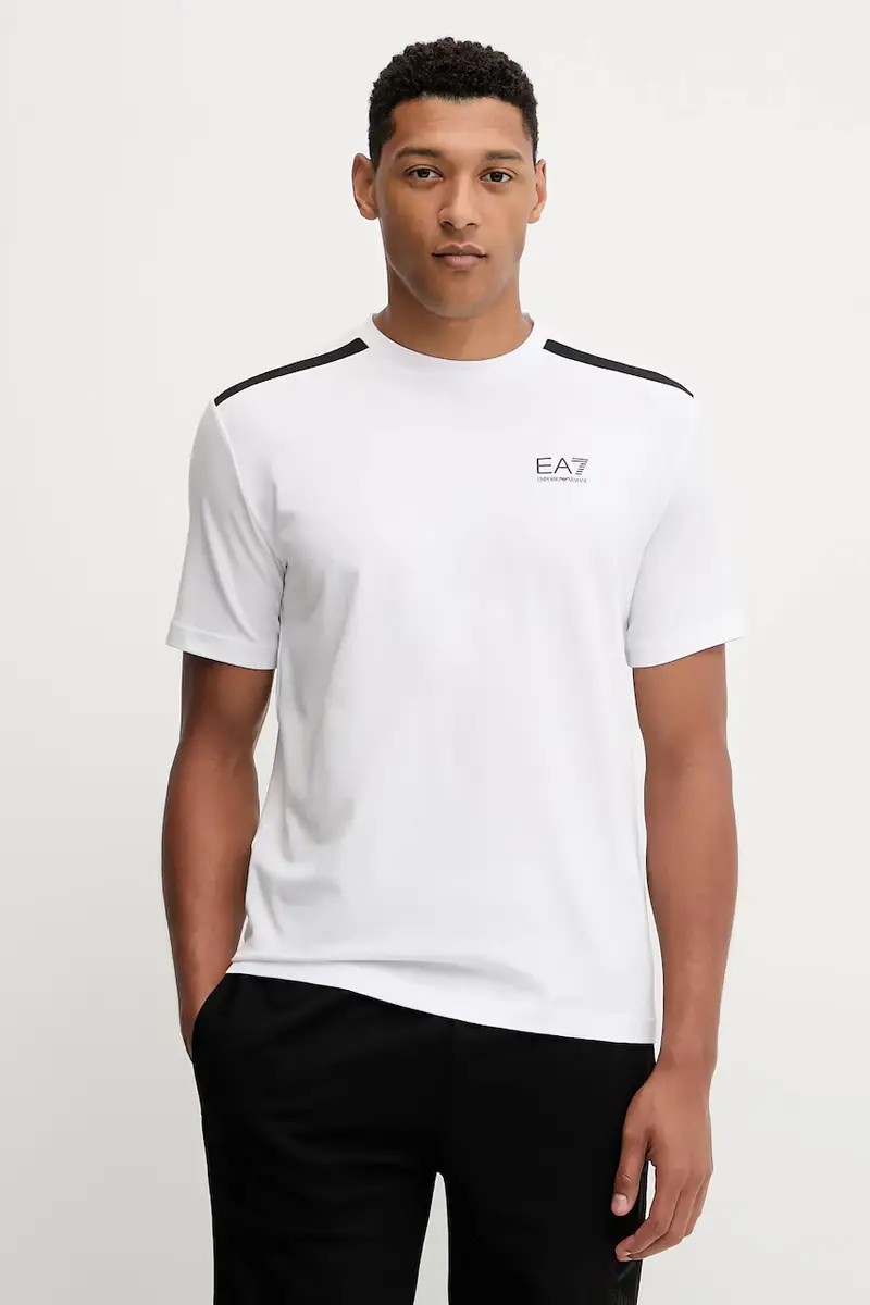 Ea7 Emporio Armani T-shirt Uomo Bianco 3577521