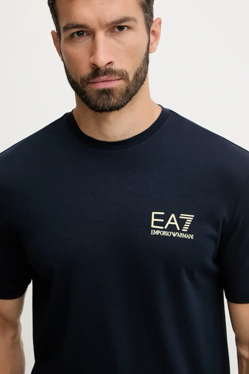 Ea7 Emporio Armani T-shirt Uomo Blu 3592778 miniatura 4