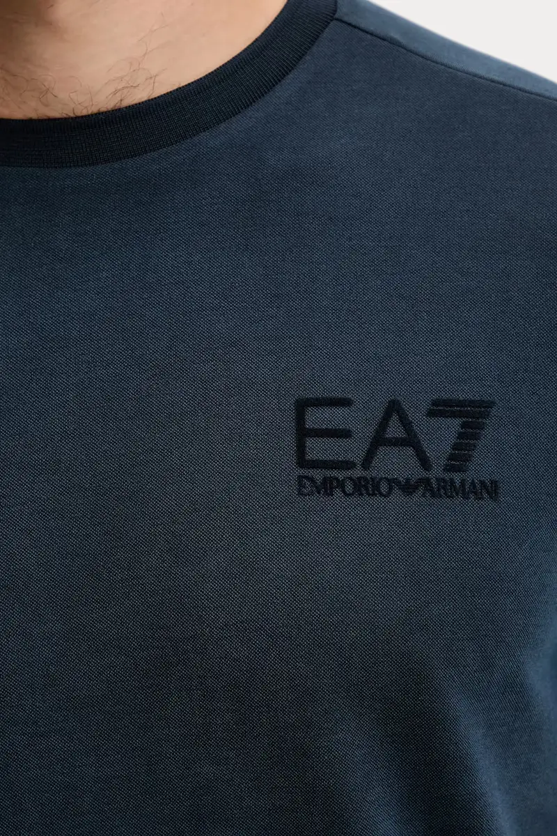 Ea7 Emporio Armani T-shirt Uomo Blu 3592882 miniatura 5