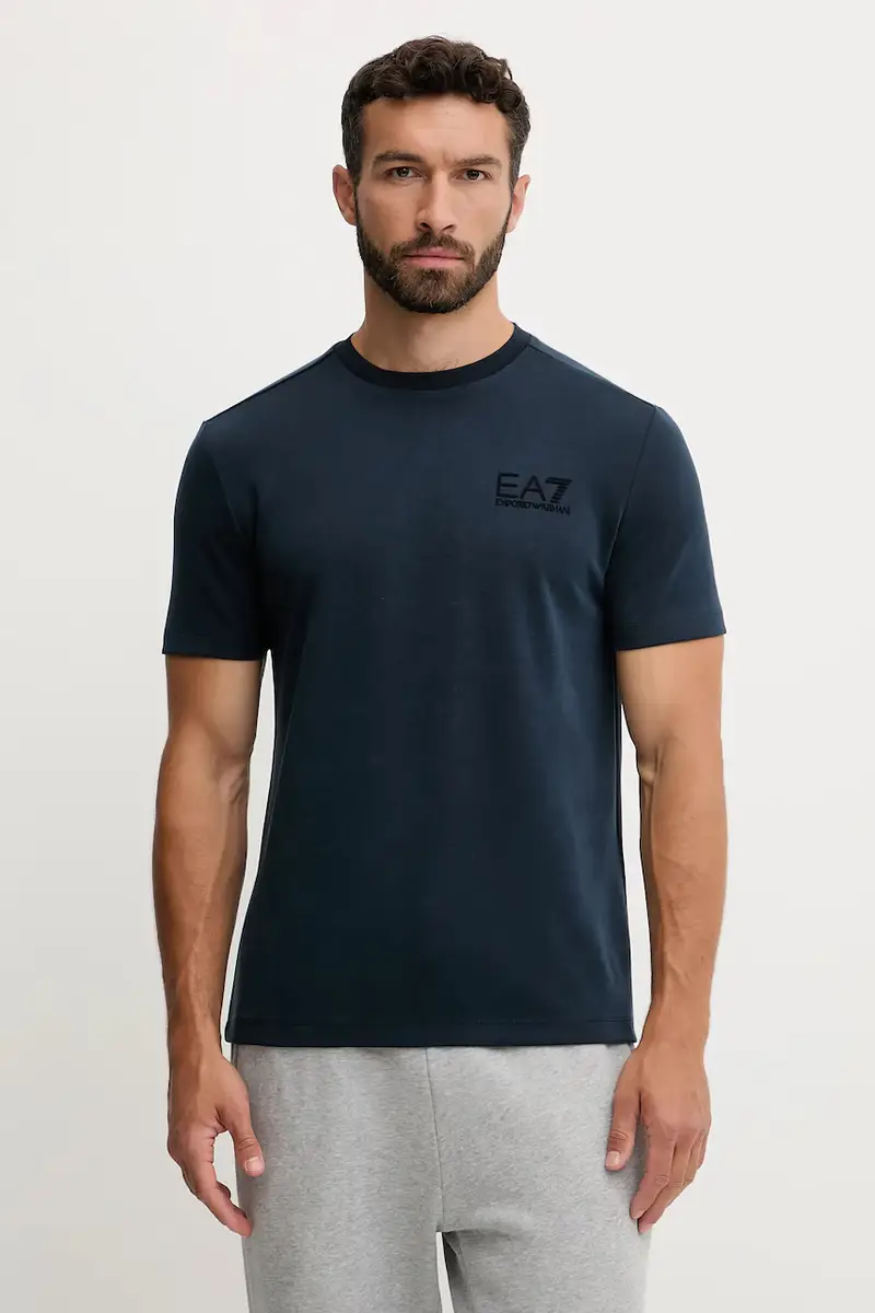 Ea7 Emporio Armani T-shirt Uomo Blu 3592882