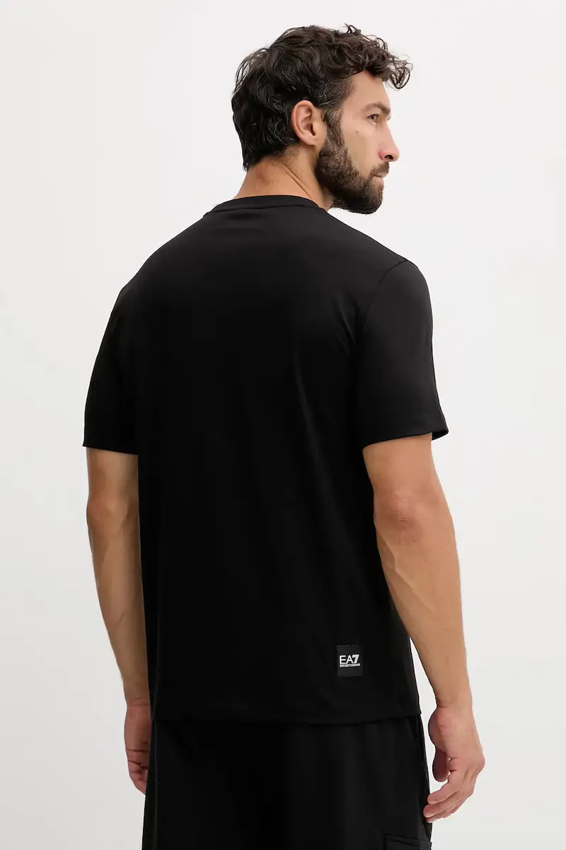 Ea7 Emporio Armani T-shirt Uomo Nero 3647021 miniatura 3