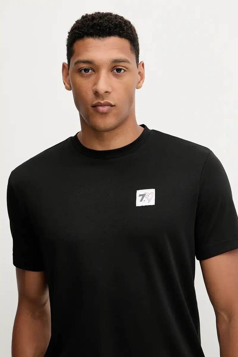 Ea7 Emporio Armani T-shirt Uomo Nero 3637998 miniatura 4