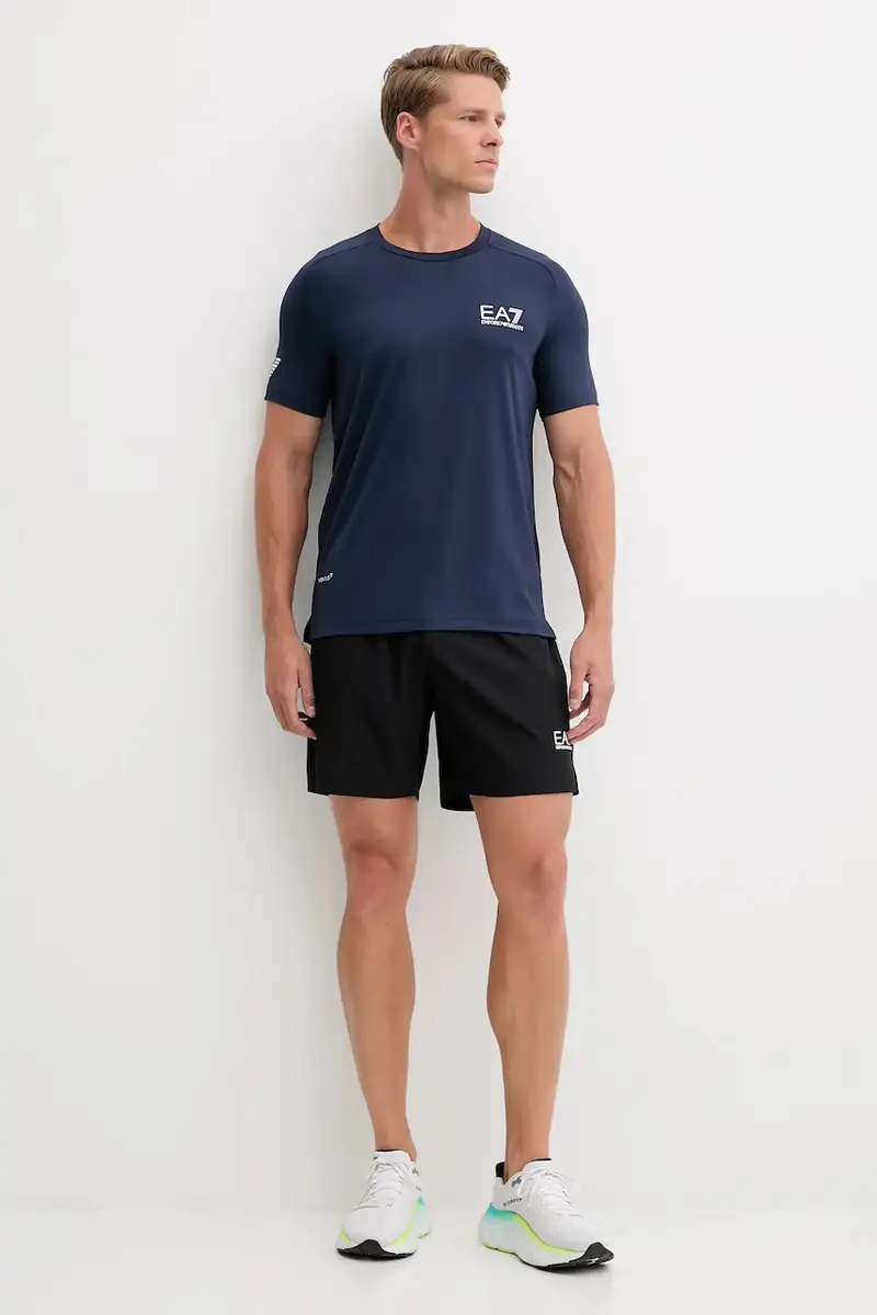 Ea7 Emporio Armani T-shirt Uomo Blu 3587835 miniatura 2