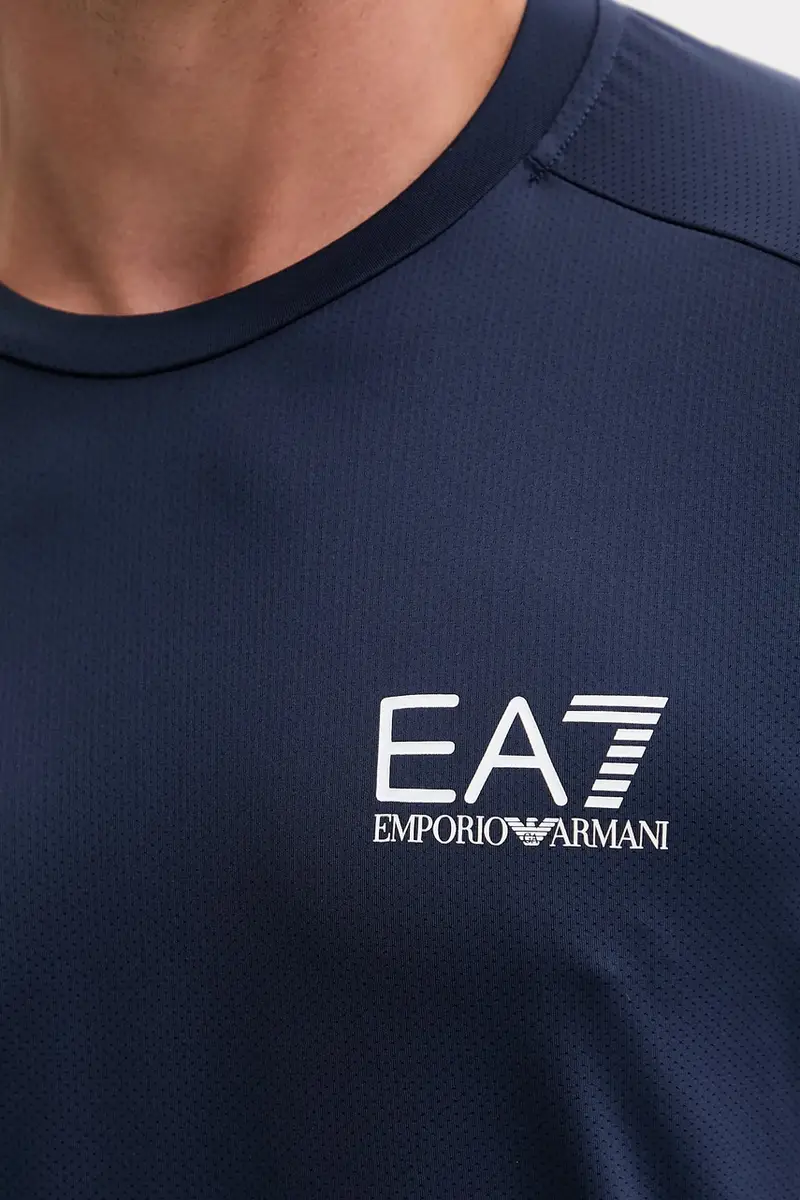 Ea7 Emporio Armani T-shirt Uomo Blu 3587835 miniatura 5