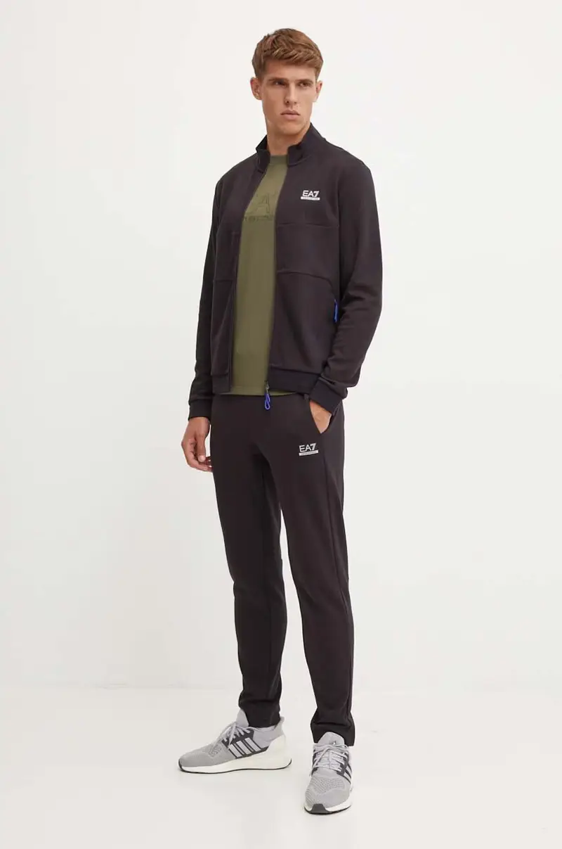 Ea7 Emporio Armani T-shirt Uomo Verde 3830364 miniatura 2