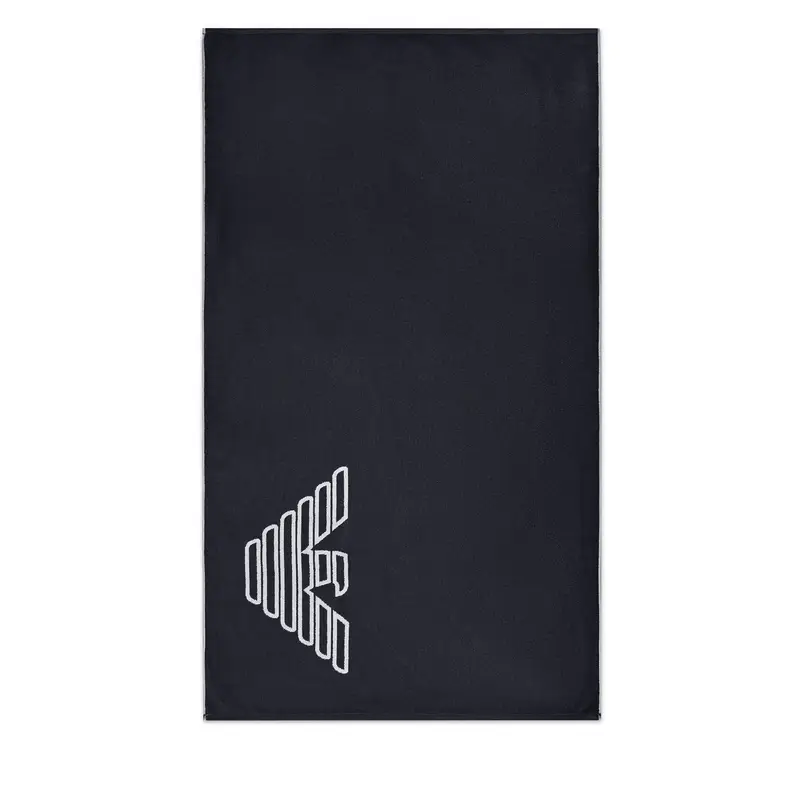 Telo da spiaggia EA7 Emporio Armani EX000019 AF12331 UB102 Blu scuro