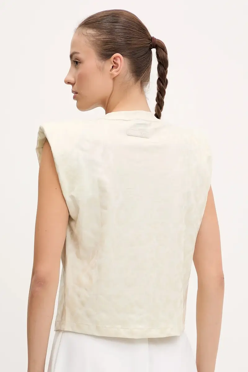 top colore grigio AF10373.7W000482 Beige miniatura 3