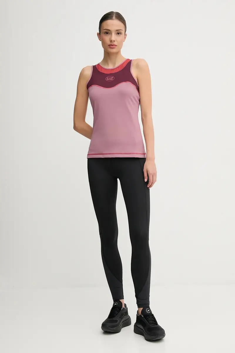 top da allenamento colore rosa AF19155.7W000556 miniatura 2