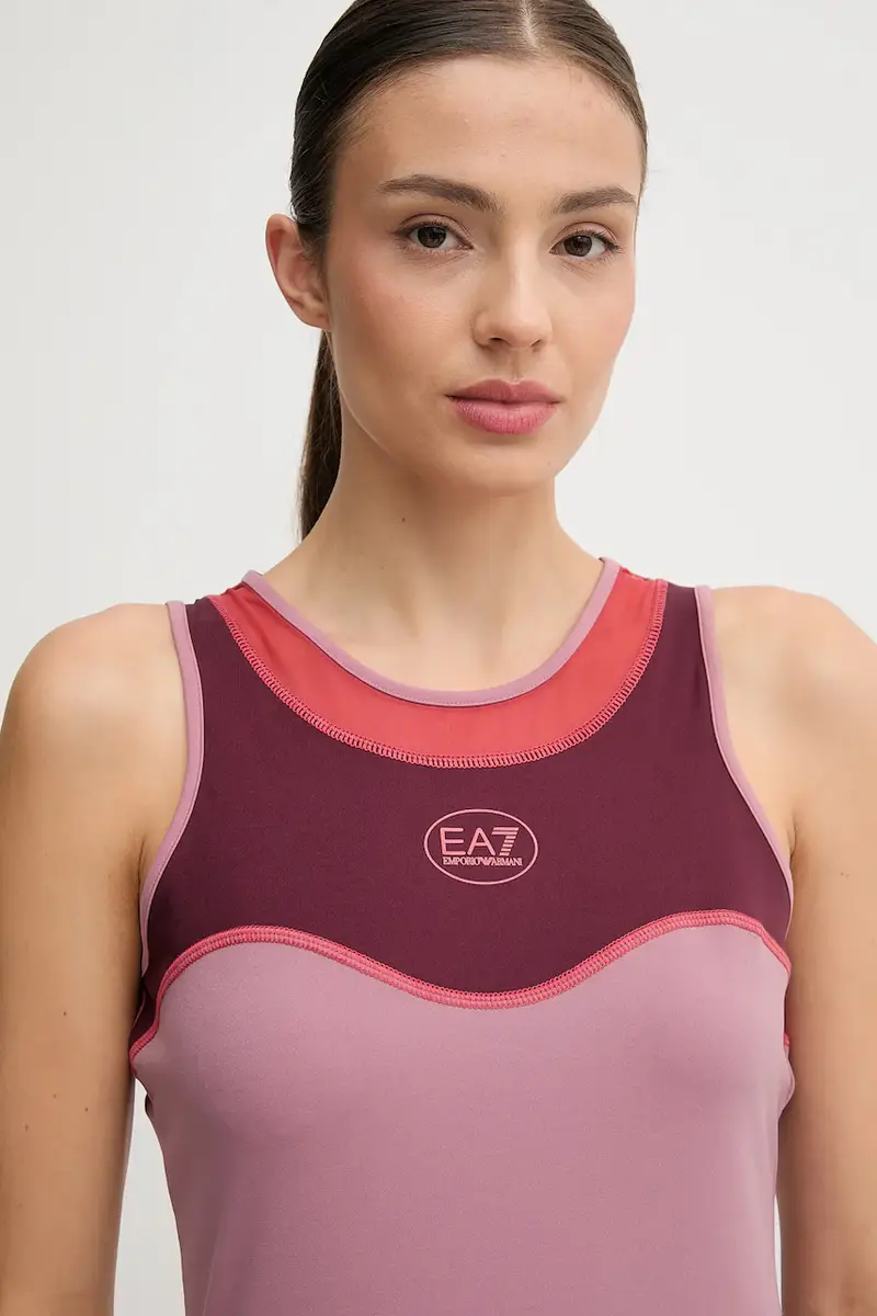 top da allenamento colore rosa AF19155.7W000556 miniatura 4