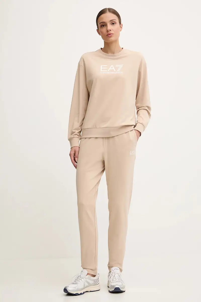 tuta da ginnastica donna colore beige AF13135.7W000115