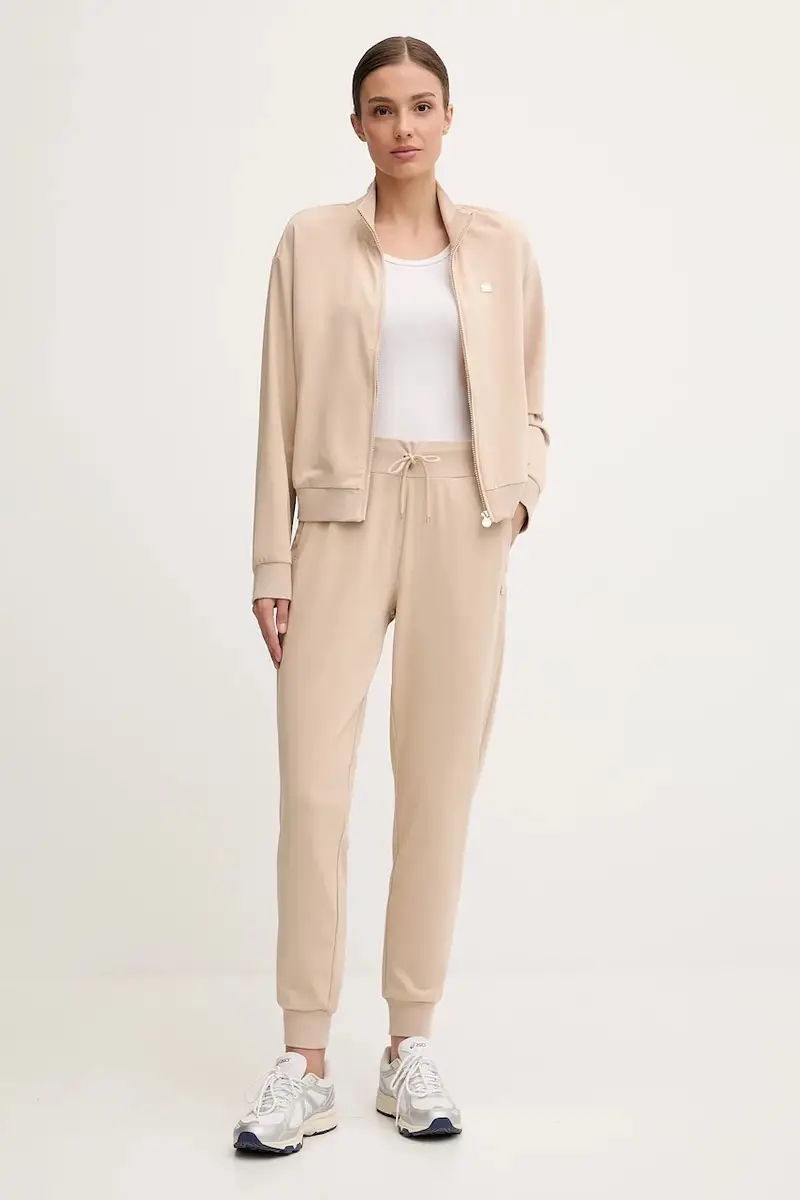 tuta da ginnastica donna colore beige AF13135.7W000463