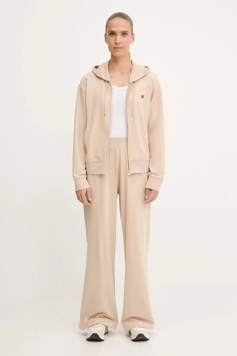 tuta da ginnastica donna colore beige AF13135.7W000464