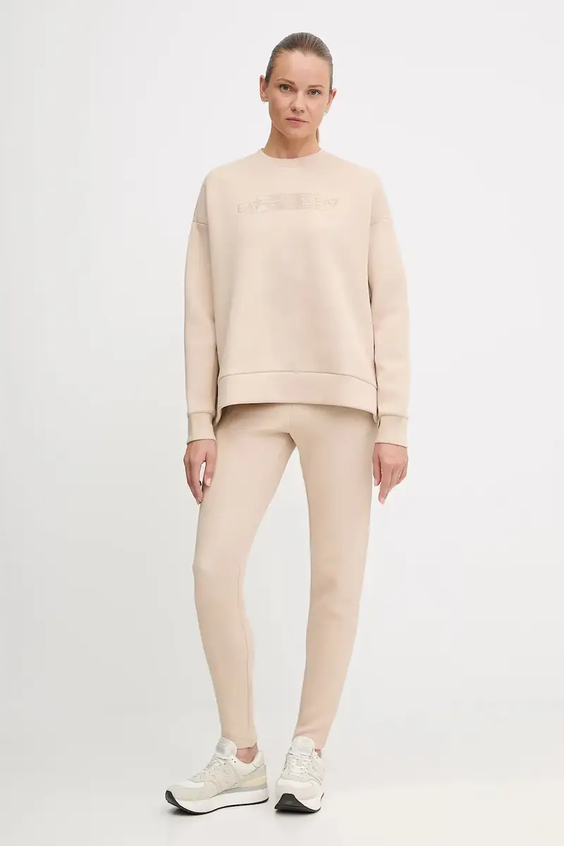 tuta da ginnastica donna colore beige AF13151.7W000670