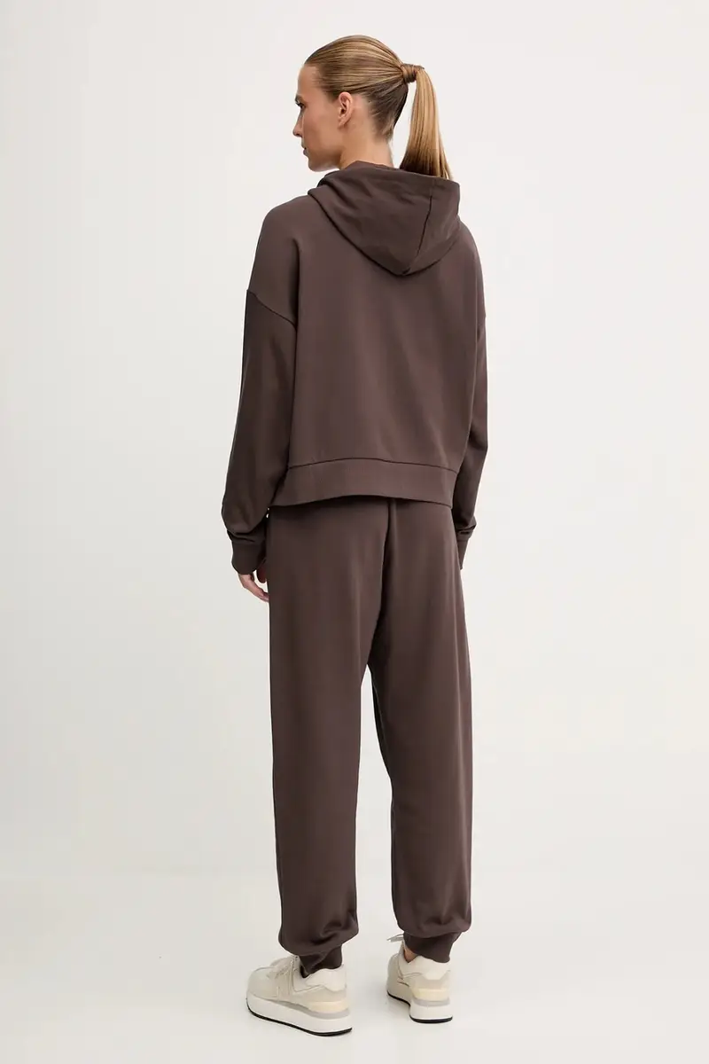 tuta da ginnastica donna colore marrone AF12473.7W000420 miniatura 4