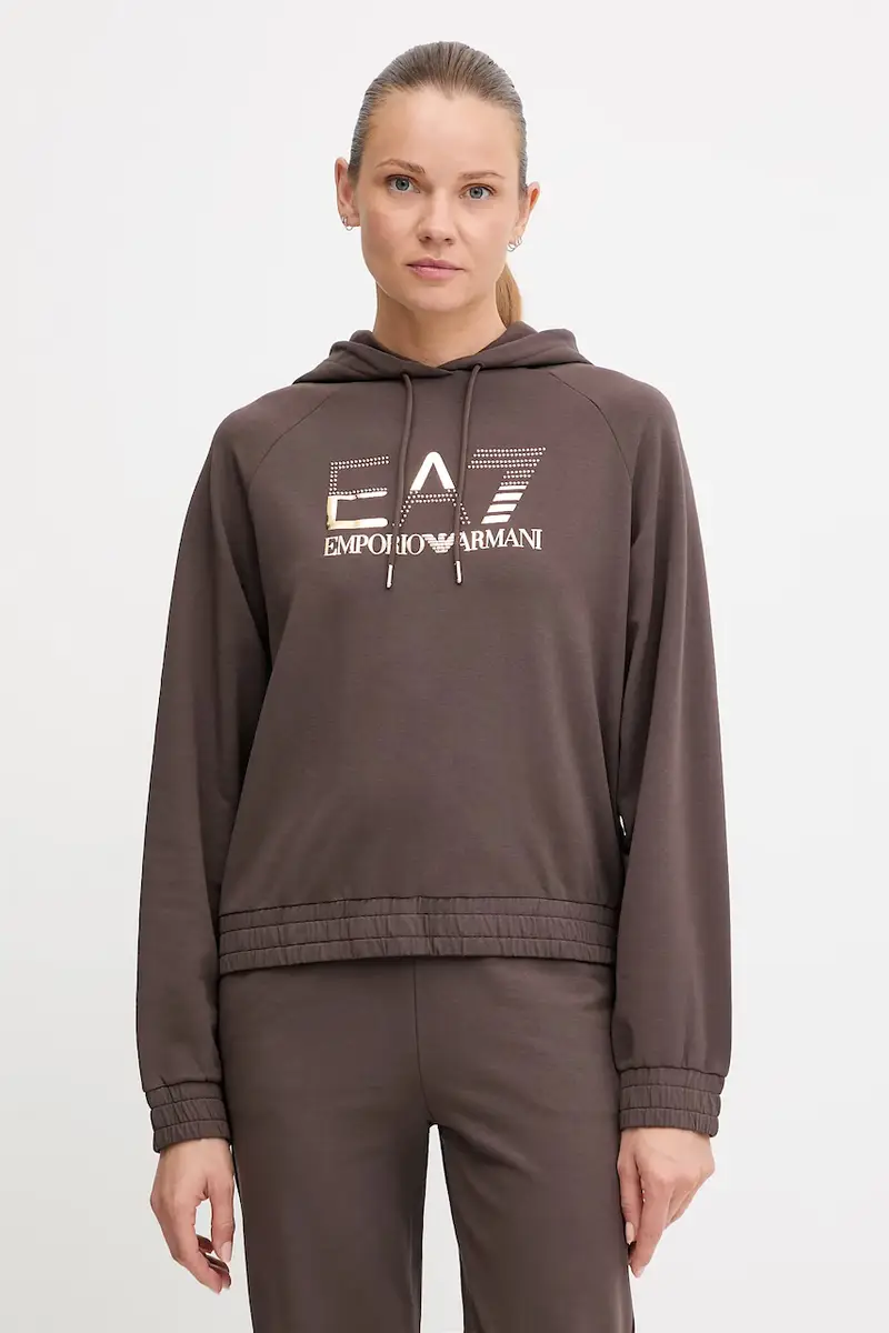 tuta da ginnastica donna colore marrone AF12502.7W000687 miniatura 2