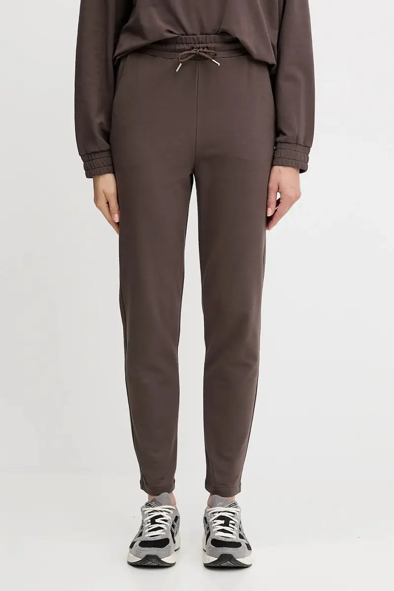 tuta da ginnastica donna colore marrone AF12502.7W000687 miniatura 3