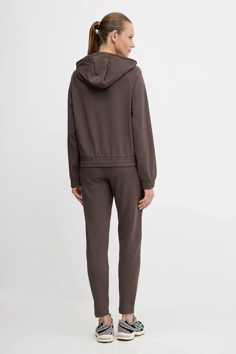 tuta da ginnastica donna colore marrone AF12502.7W000687 miniatura 4