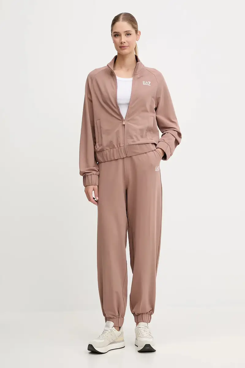 tuta da ginnastica donna colore marrone AF13135.7W000118