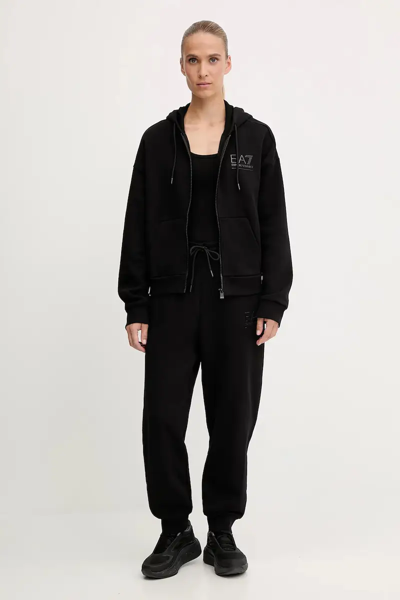 tuta da ginnastica donna colore nero AF10377-7W000425