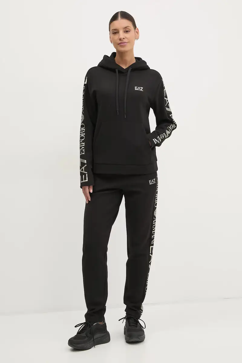 tuta da ginnastica donna colore nero AF10443.7W000116