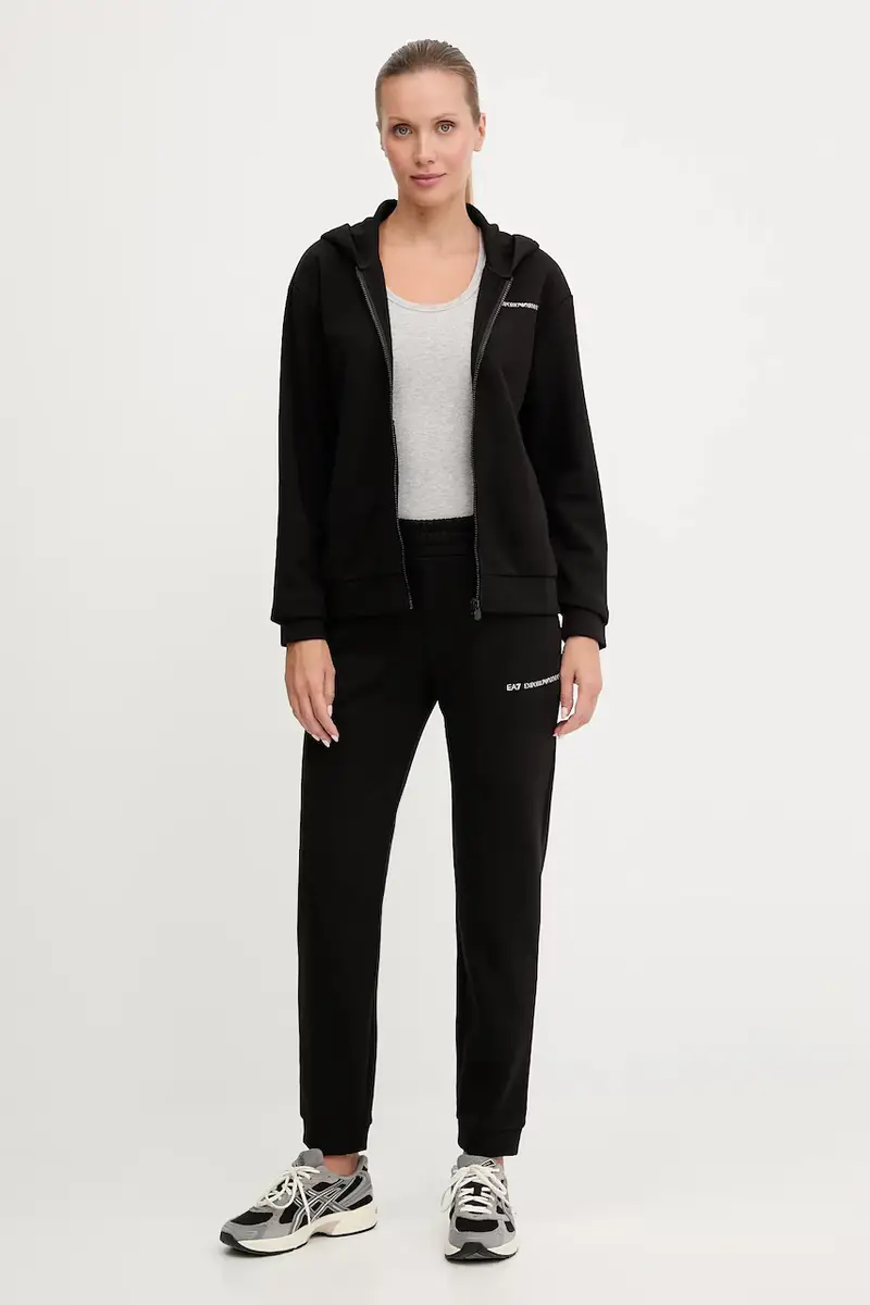 tuta da ginnastica donna colore nero AF10443.7W000802