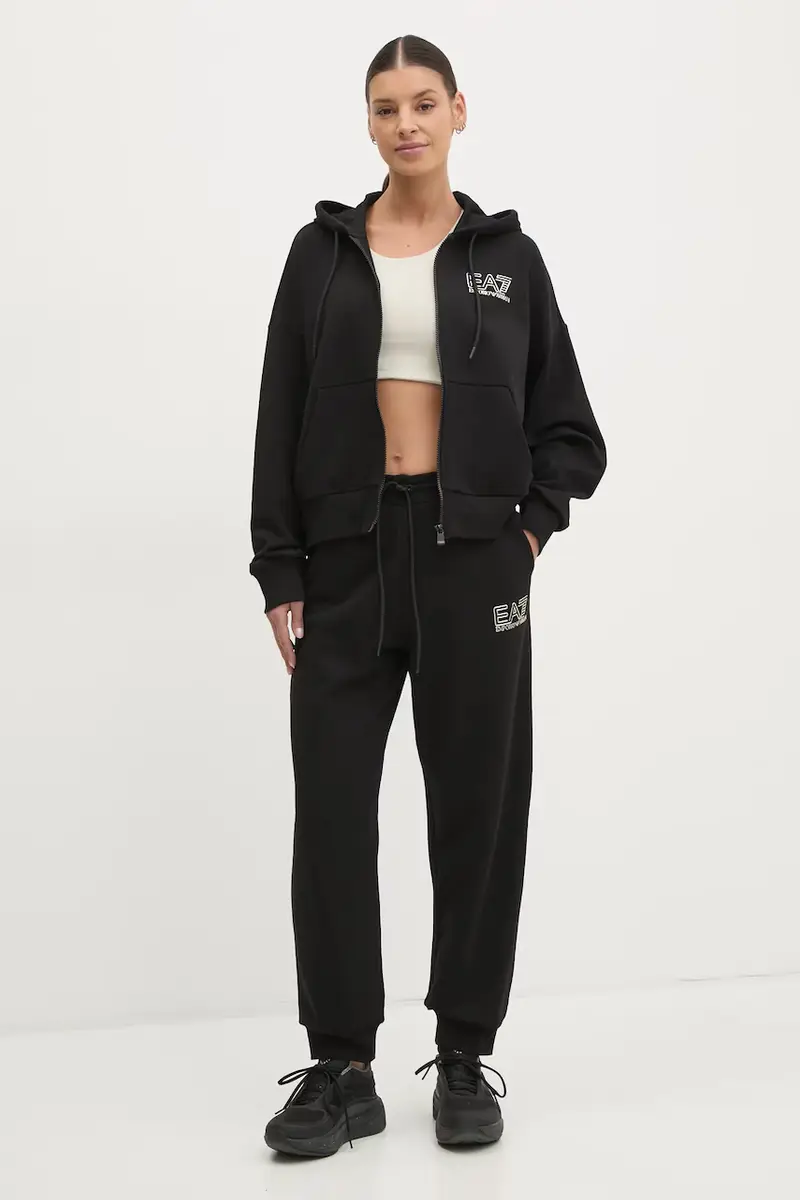 tuta da ginnastica donna colore nero AF12473.7W000110