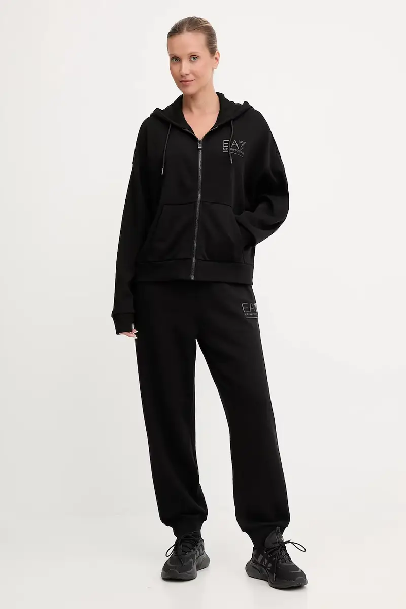 tuta da ginnastica donna colore nero AF12473.7W000420