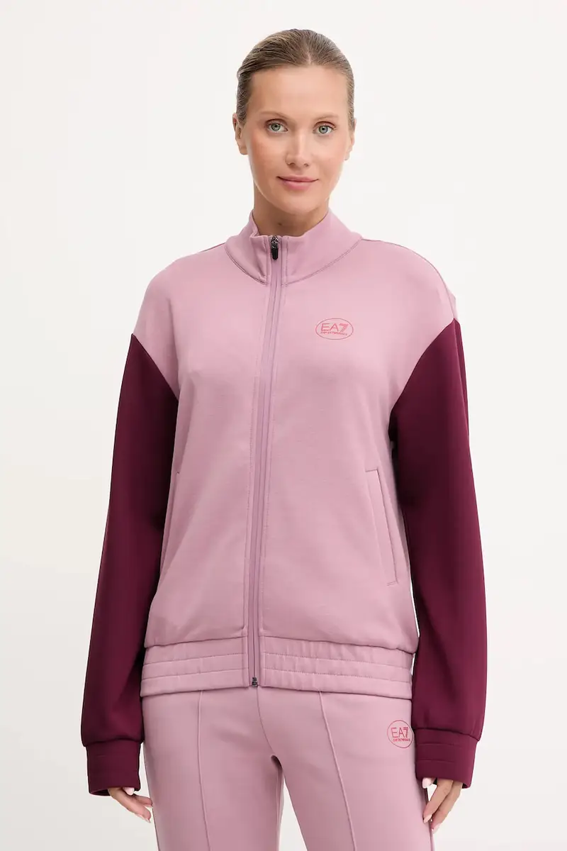 tuta da ginnastica donna colore rosa AF16251.7W000562 miniatura 2