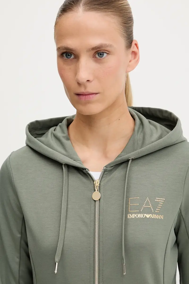 tuta da ginnastica donna colore verde TJ9RZ.8NTV51 miniatura 5