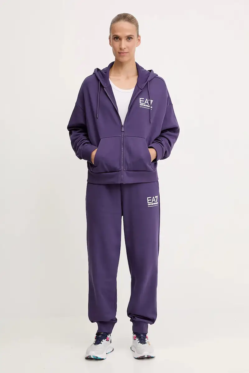 tuta da ginnastica donna colore violetto AF12473.7W000420