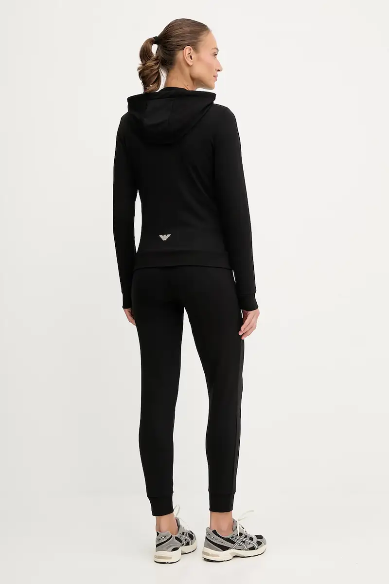 tuta da ginnastica donna Nero miniatura 2