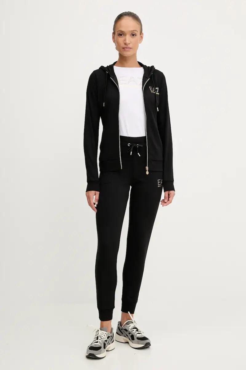 tuta da ginnastica donna Nero