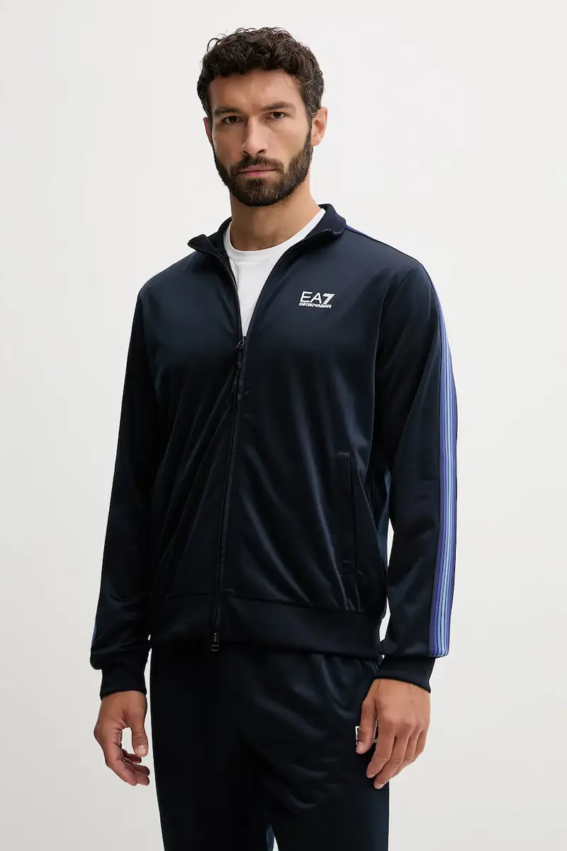 tuta da ginnastica uomo colore blu AF12449.7M000970 miniatura 3