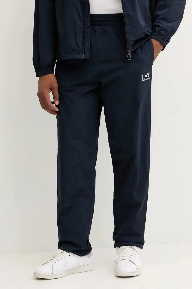 tuta da ginnastica uomo colore blu AF13190.7M000954 miniatura 4