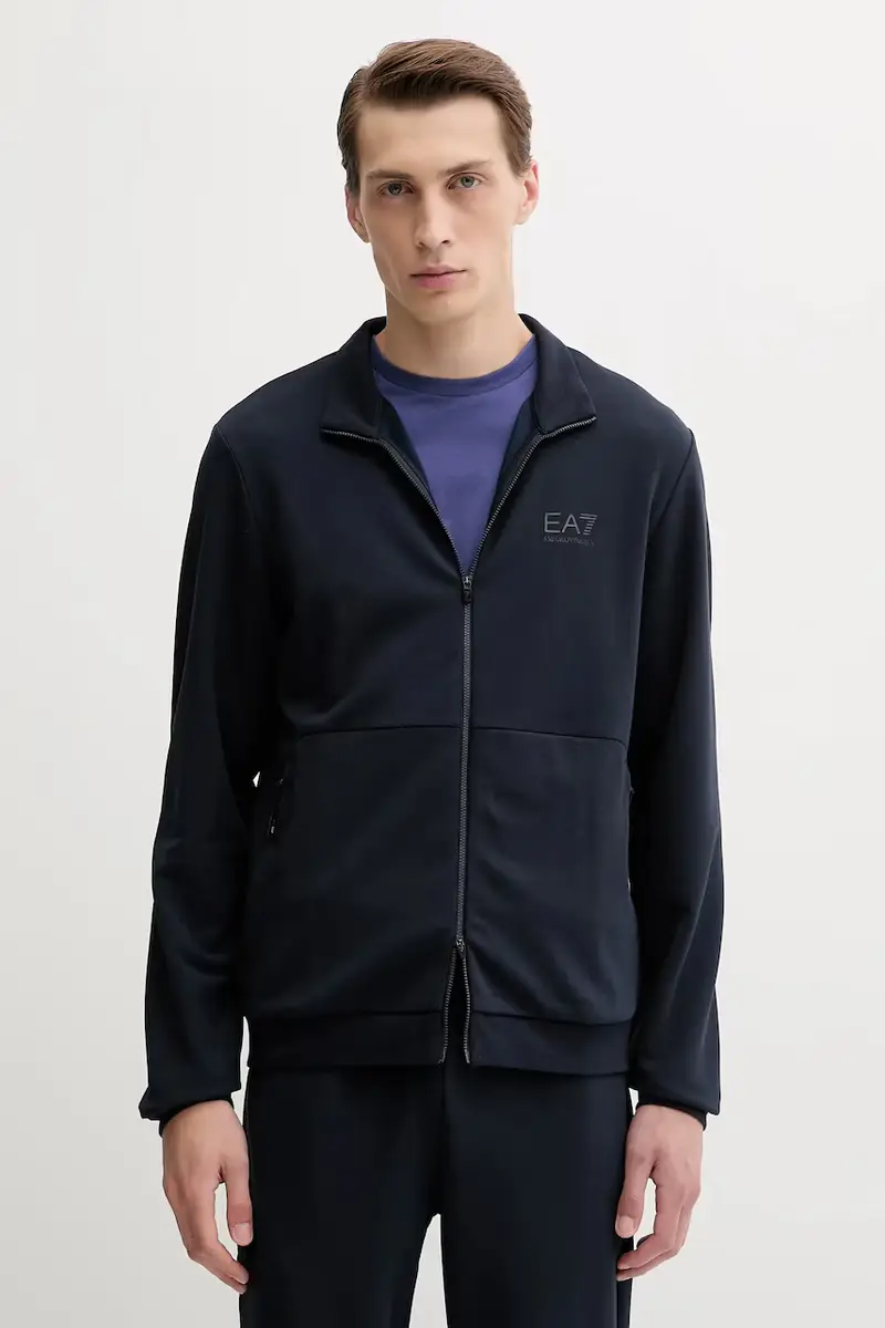 tuta da ginnastica uomo colore blu navy AF12501.7M000664 miniatura 2