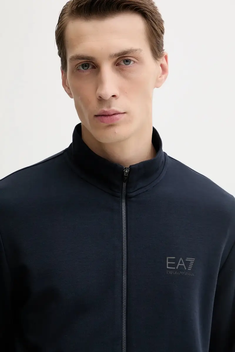 tuta da ginnastica uomo colore blu navy AF12501.7M000664 miniatura 5